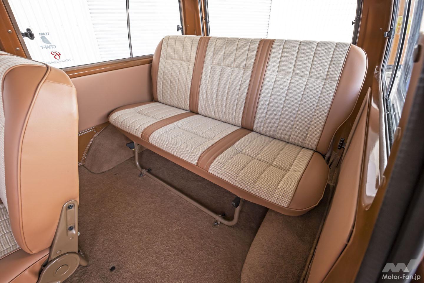 2代目ハイエースワゴンの、ぶっきらぼうな中に見え隠れする乗用車