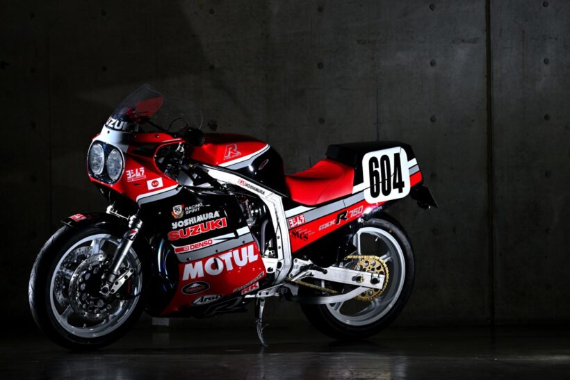 伝説のヨシムラ「GSX-R750 604号車」復刻版が1241万円で落札、納車式 伝説のヨシムラ「GSX-R750 604号車」復刻版が1241万円で落札、納車式