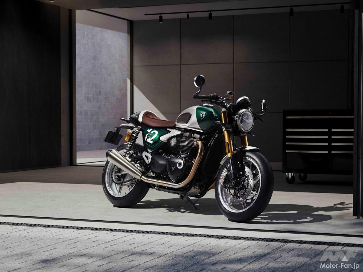 英国カフェレーサーの血統を受け継ぐ限定モデル ― 新型「Speed Twin 