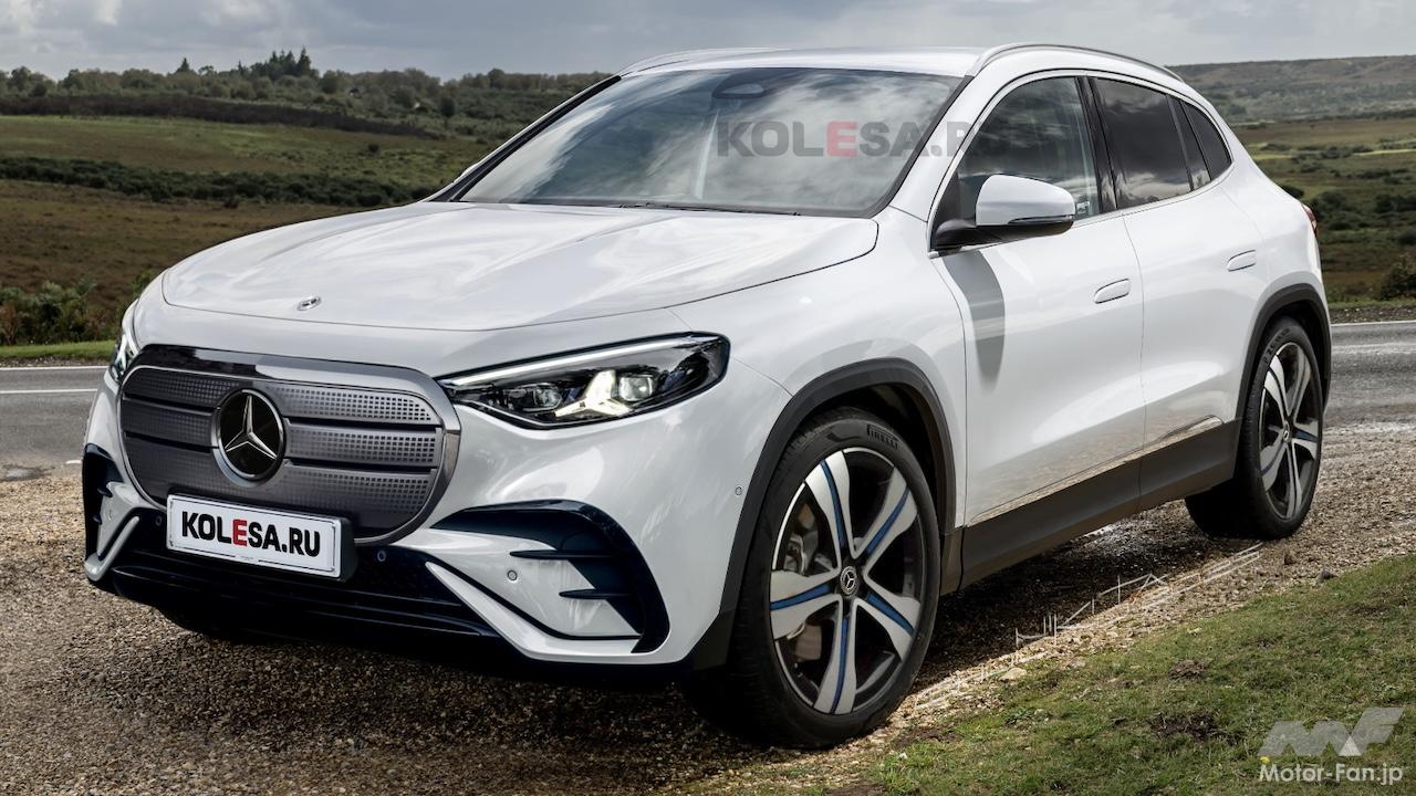 メルセデス・ベンツ「GLA」次期型が化ける…全高をさらにアップし