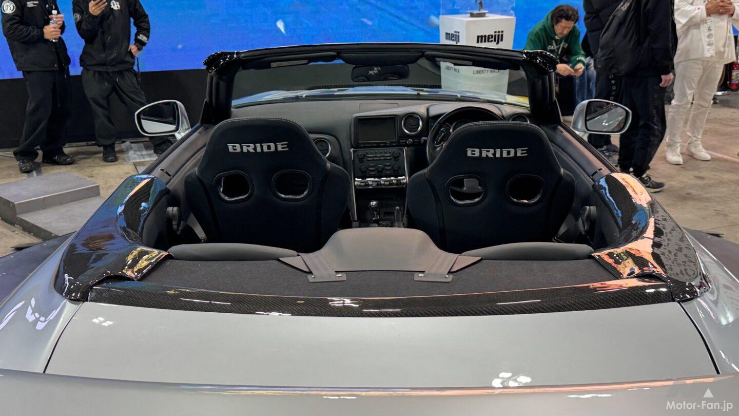 禁断のルーフカットGT-Rが登場！ リバティーウォークの最新作が規格外