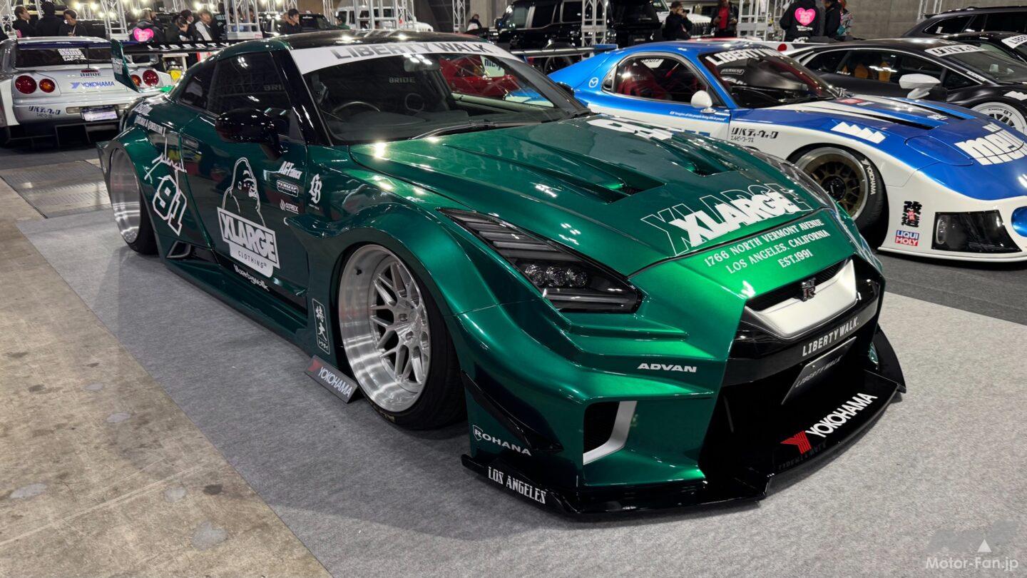禁断のルーフカットGT-Rが登場！ リバティーウォークの最新作が規格外