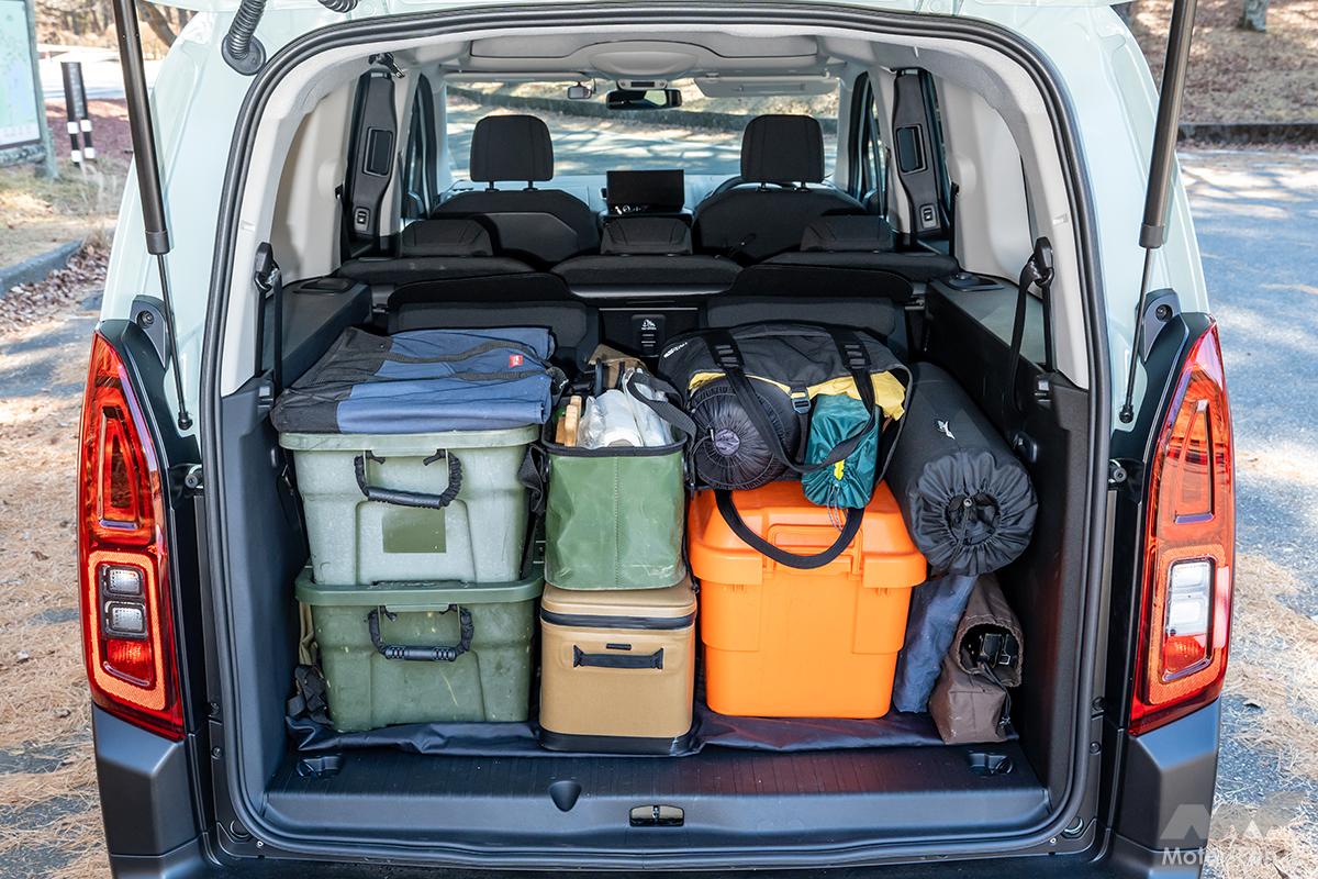 荷室長1800mm超えは伊達じゃない」圧倒的な実用性を秘めるベルランゴで