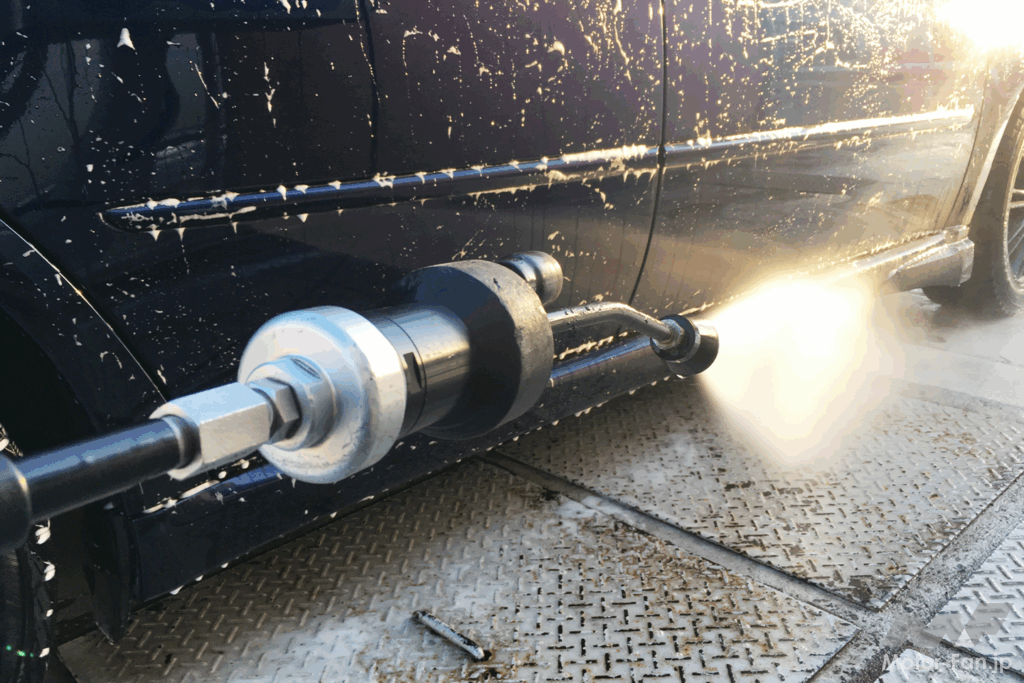 洗車で使われる高圧洗浄機