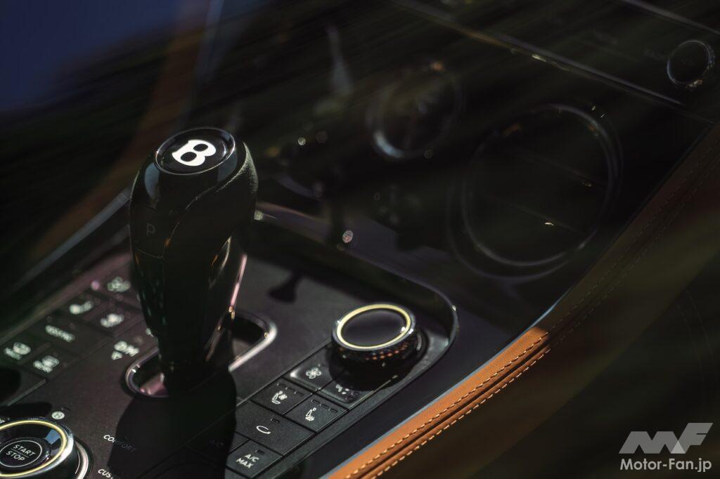 「ベントレー コンチネンタル GT S」のインテリア。