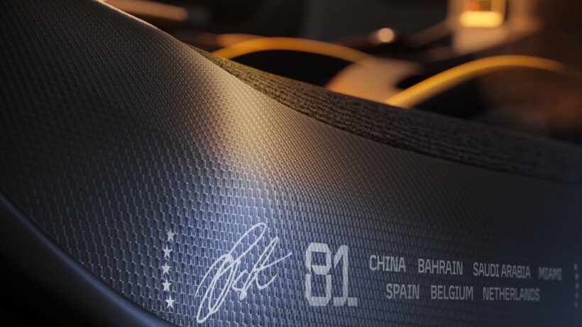 「 アルトゥーラ スパイダー MCL39 チャンピオンシップ エディション」の専用ディテール。