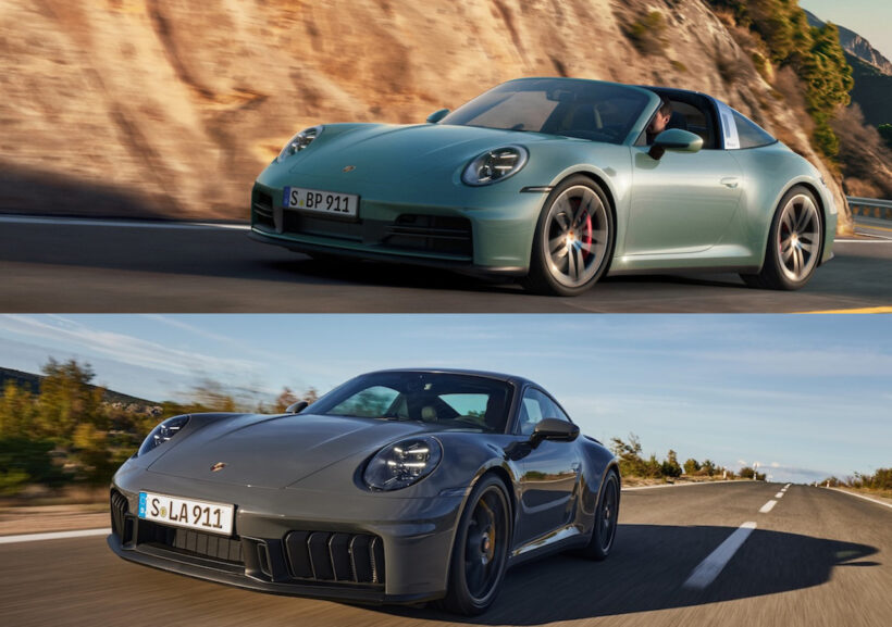 Porsche 911 Carrera GTS × Porsche 911 Carrera 4S