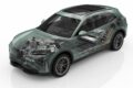 最新フル電動パワートレインを搭載する、新型「ポルシェ カイエン・エレクトリック」。