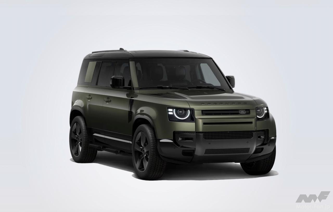 モダンなクロスカントリー車「ディフェンダー」の標準ボディ「110」と