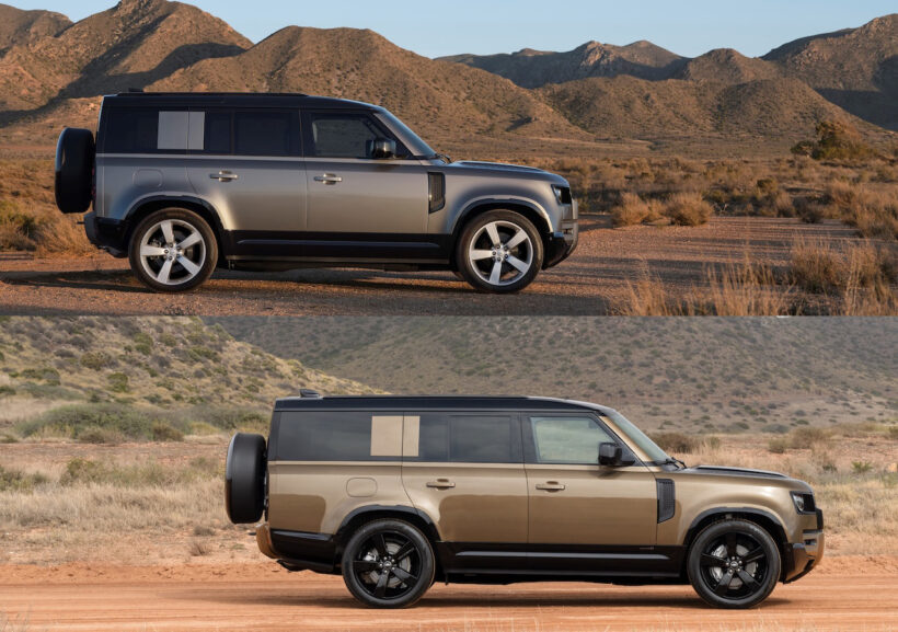 Land Rover Defender 110 × Land Rover Defender 130