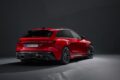 新型「アウディ RS 5 アバント」のエクステリア。