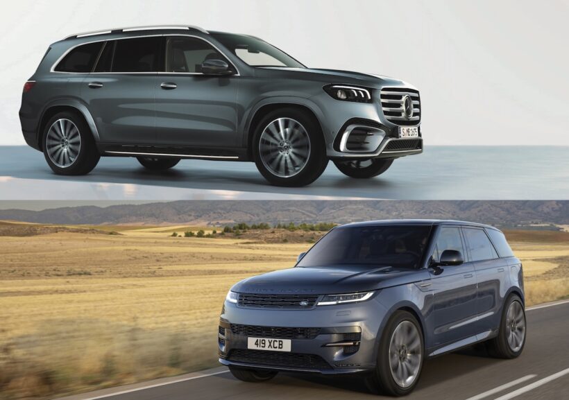 Mercedes-Benz GLS 450 d 4MATIC × RANGE ROVER SPORT S