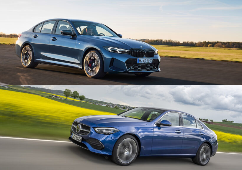 Mercedes-Benz C-Class Sedan × BMW 3 Series