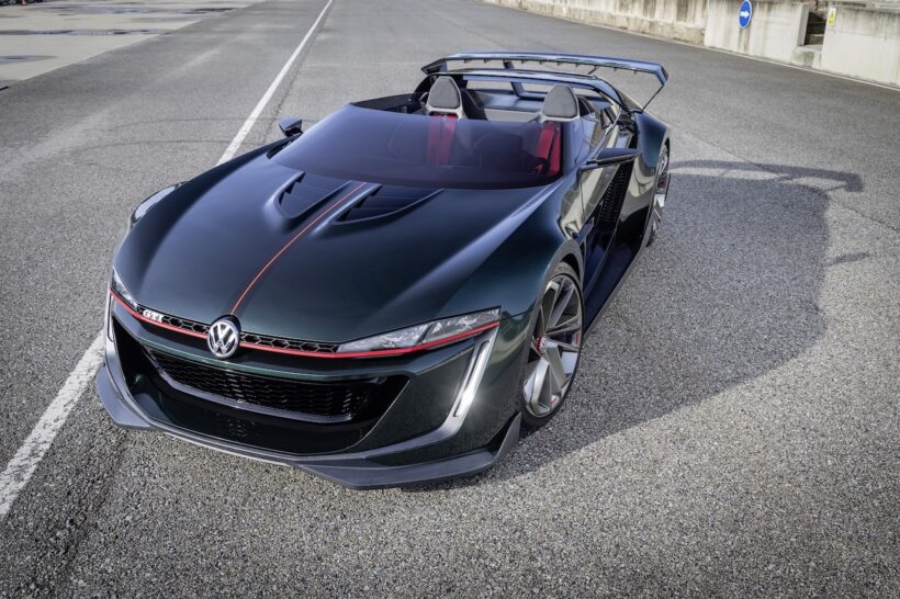「フォルクスワーゲン ゴルフ GTI ロードスター」のエクステリア。