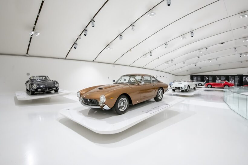 フェラーリ・ミュージアムでスタートした新企画展『The Greatest Hits ― Music Legends and their Ferraris』。