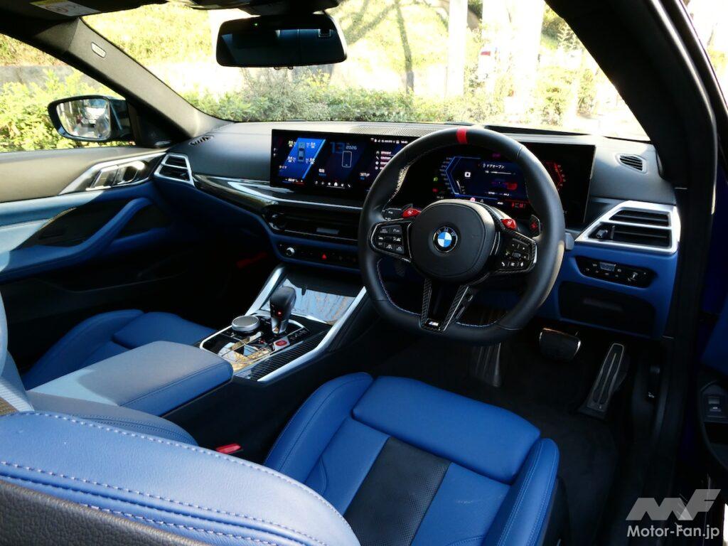 BMW M4は「操る」楽しさが味わえるモデル。