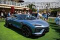 2023年のペブルビーチで公開されたランザドール。ジャーナリストを同乗試乗させるなど、完成間近を思わせたBEVだ。だが市販時にはPHVとなることが決定した。