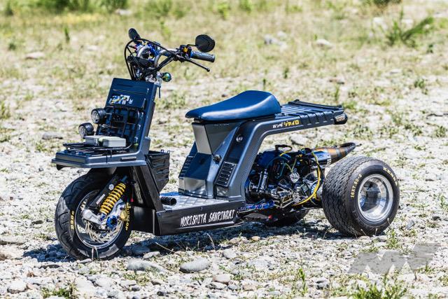 ハーネス類の丁寧な処理がポイントのジャイロXカスタム|Infoseekニュース ハーネス類の丁寧な処理がポイントのジャイロXカスタム|Infoseekニュース