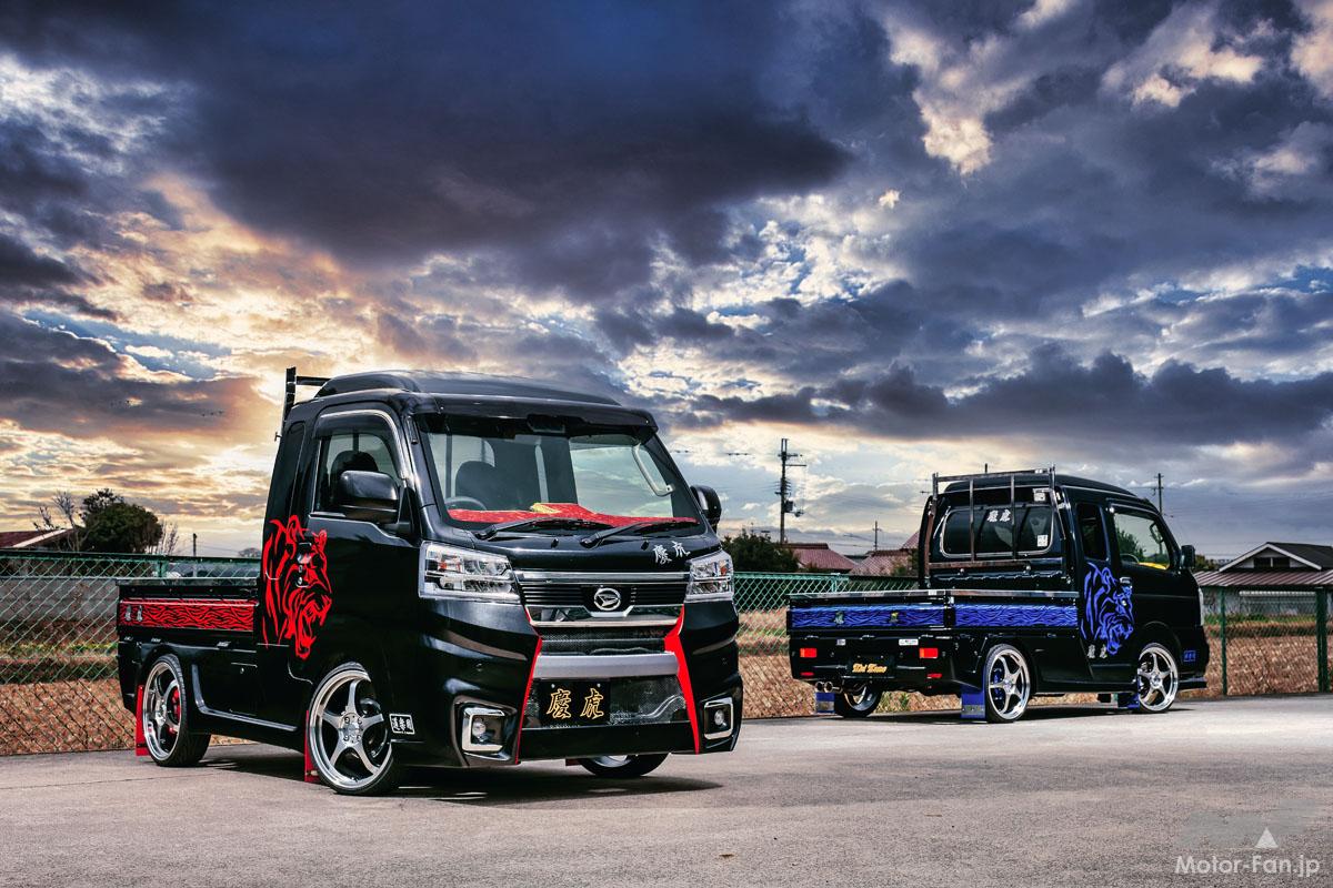 軽トラがシャコタン!? エアロ付き!?」職人さんも歓喜する選択肢豊富な