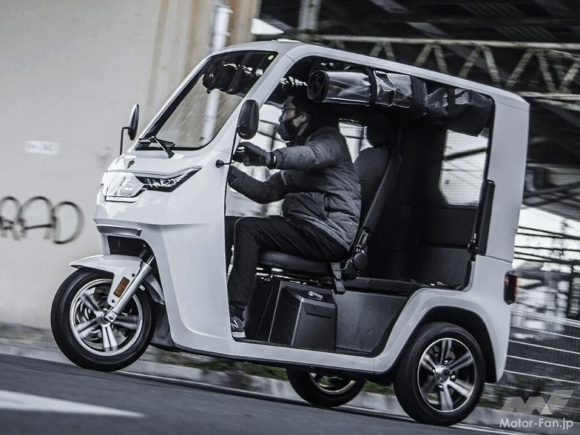 ミニカー」はドア付OKでエアコン装備だが1人乗り限定。「側車付軽 ミニカー」はドア付OKでエアコン装備だが1人乗り限定。「側車付軽