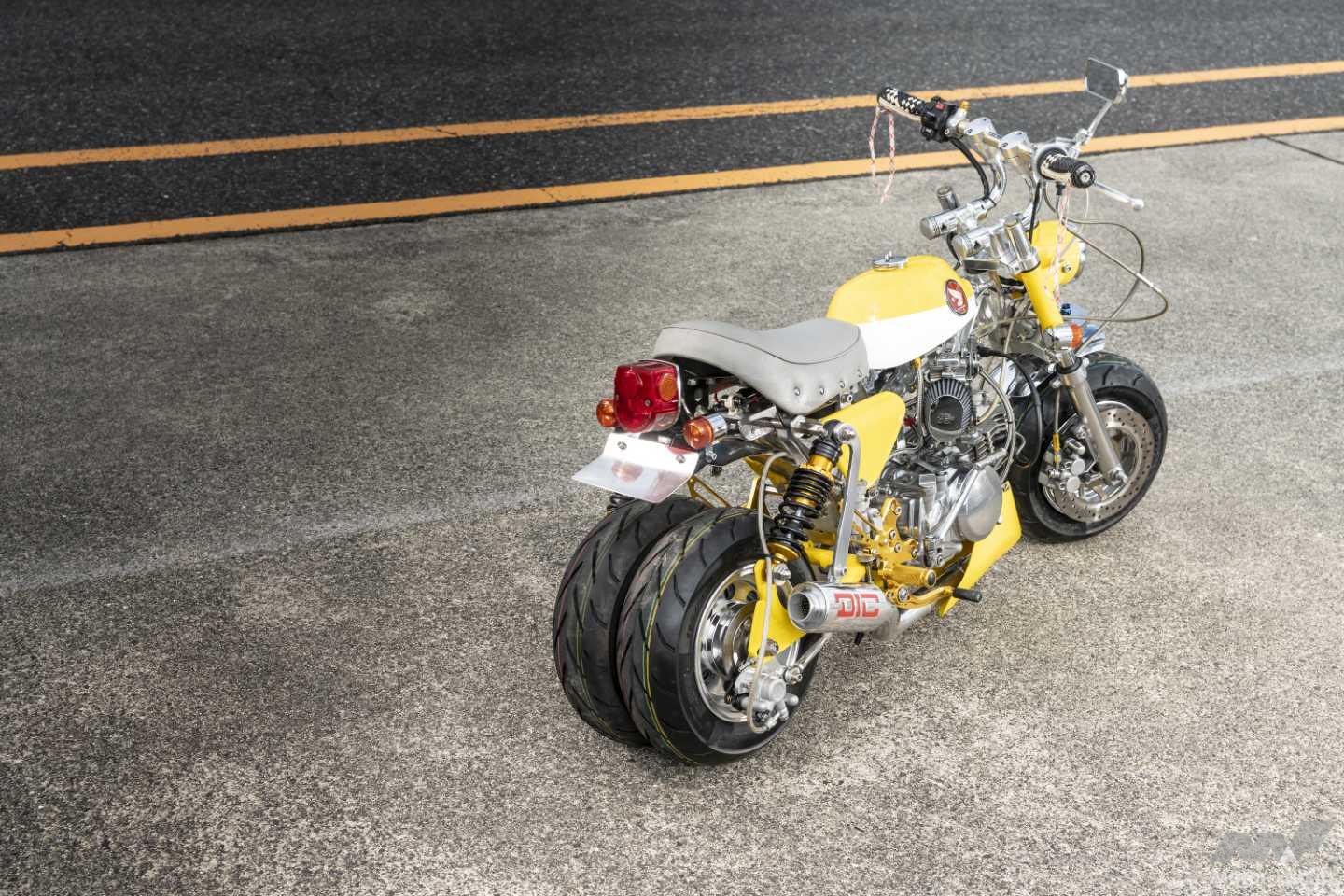 モンキー　4L 当時物　太足　 4Lモンキーフルカスタム太足シャコタン盆栽美車の入札履歴 - すべての