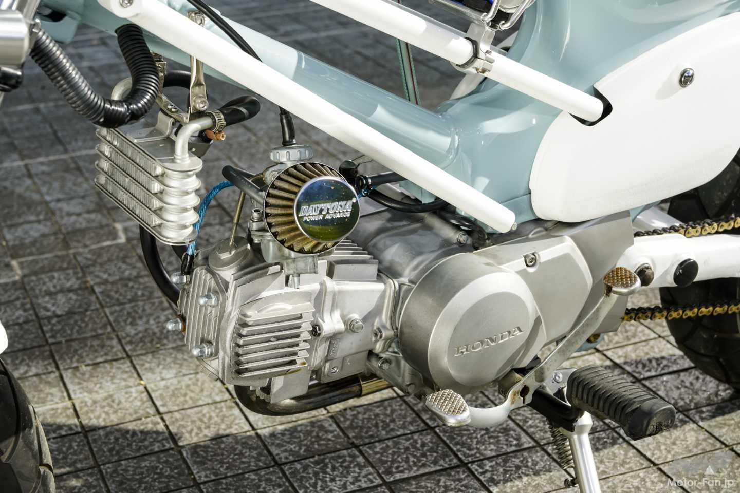 リトルカブのフレームにXR100モタードやエイプを合体！12インチの