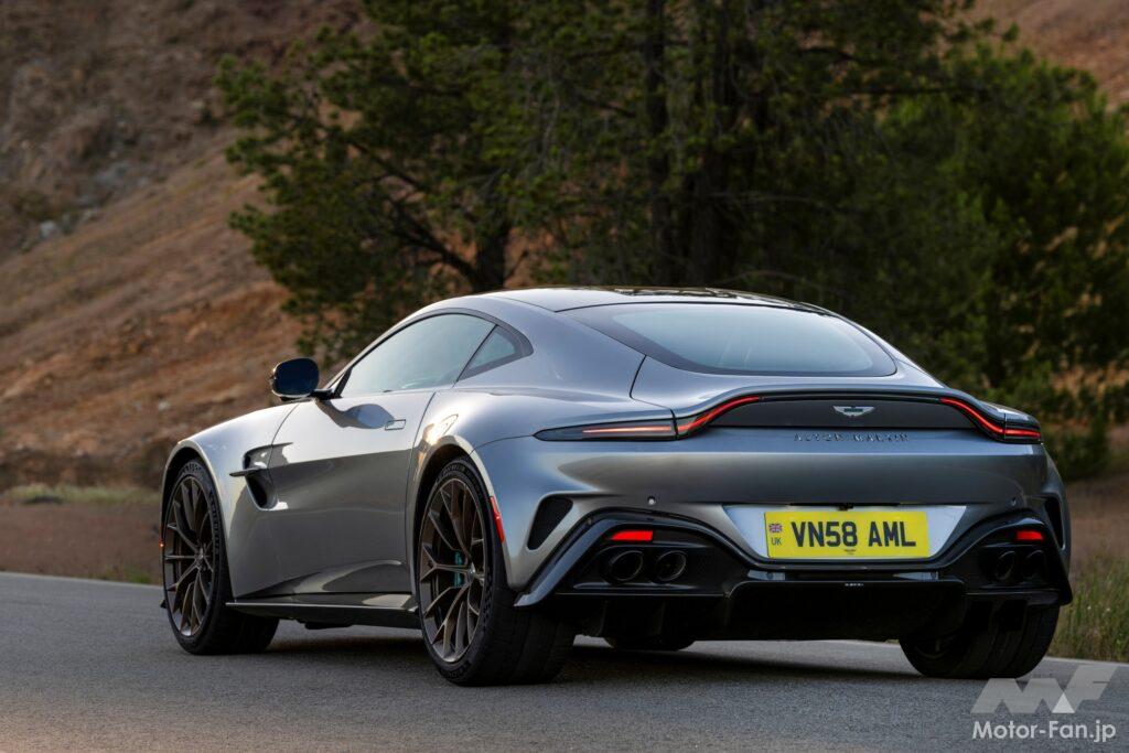 高出力の4.0リッターV8ツインターボエンジンとシャーシの電子制御で高い運動性能を誇るアストンマーティン ヴァンテージ。