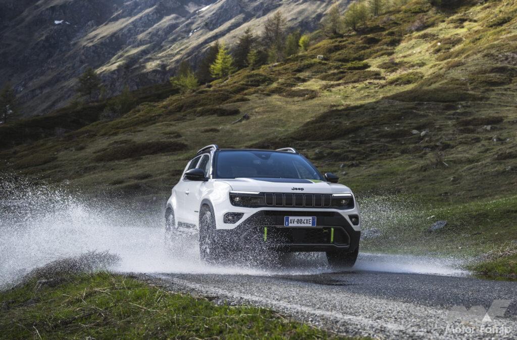 48Vハイブリッドによる電動AWDシステムを搭載。