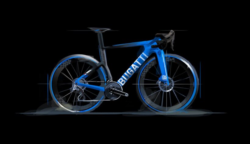 ブガッティとFactor Bikesに共通するのは「限界への挑戦」と「徹底した精度」。