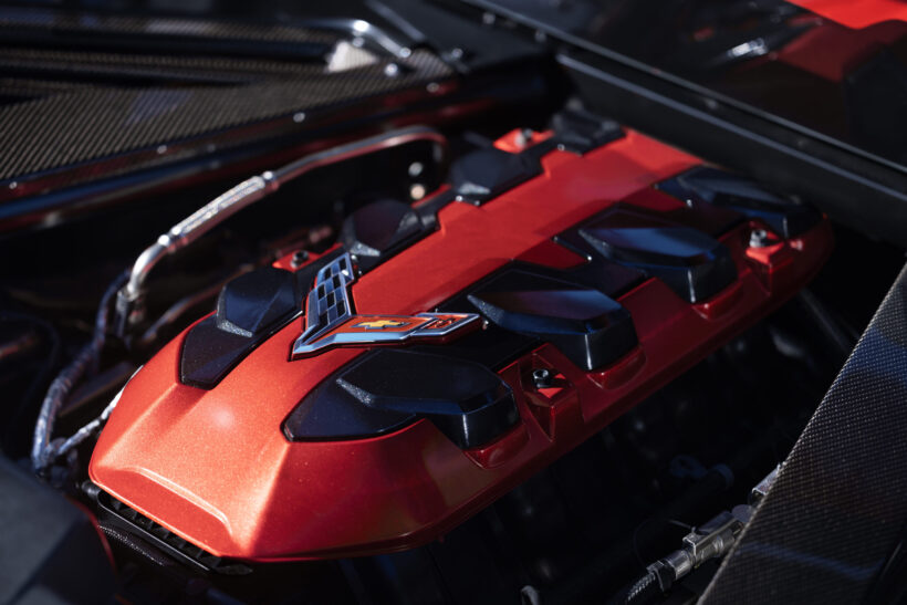 次世代型「LS6」 6.7L V8 エンジンが2027年モデルのコルベット スティングレイ、グランドスポーツ、グランドスポーツXの標準パワーユニットとして採用される。