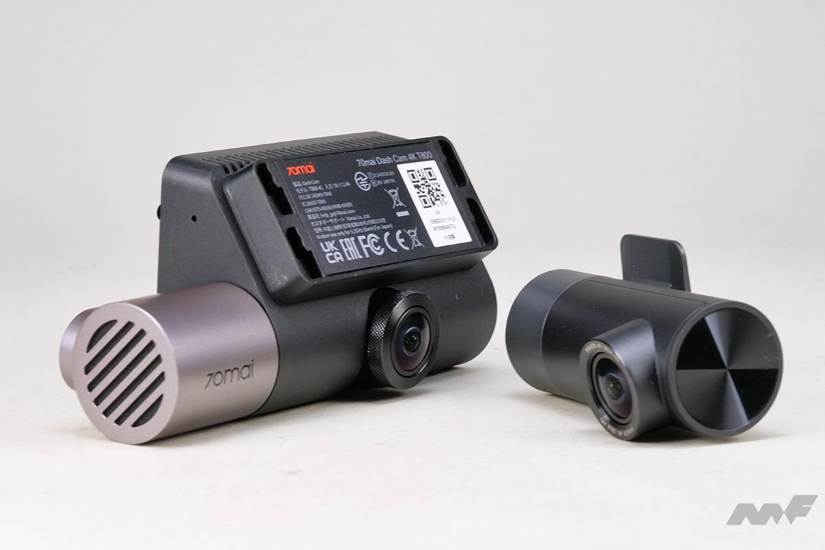 高性能ドライブレコーダー『70mai・Dash Cam 4K T800』はクラウド