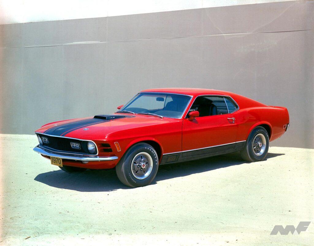 1970年に登場した初代のマスタング「マッハ1」。