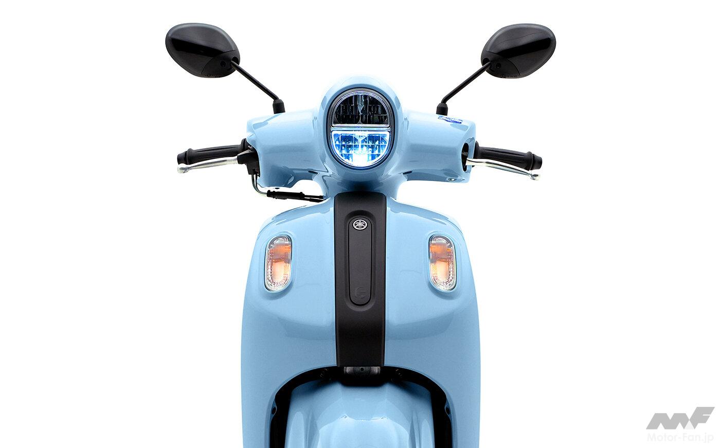 ヤマハ「FAZZIO」日本発売！ビーノ系レトロポップな125ccスクーター
