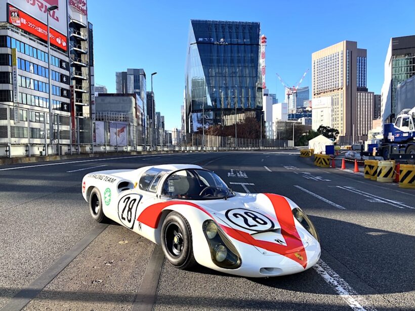 舞台はKK線、展示200台超、総額100億円超の空冷ポルシェが銀座上空に 舞台はKK線、展示200台超、総額100億円超の空冷ポルシェが銀座上空に