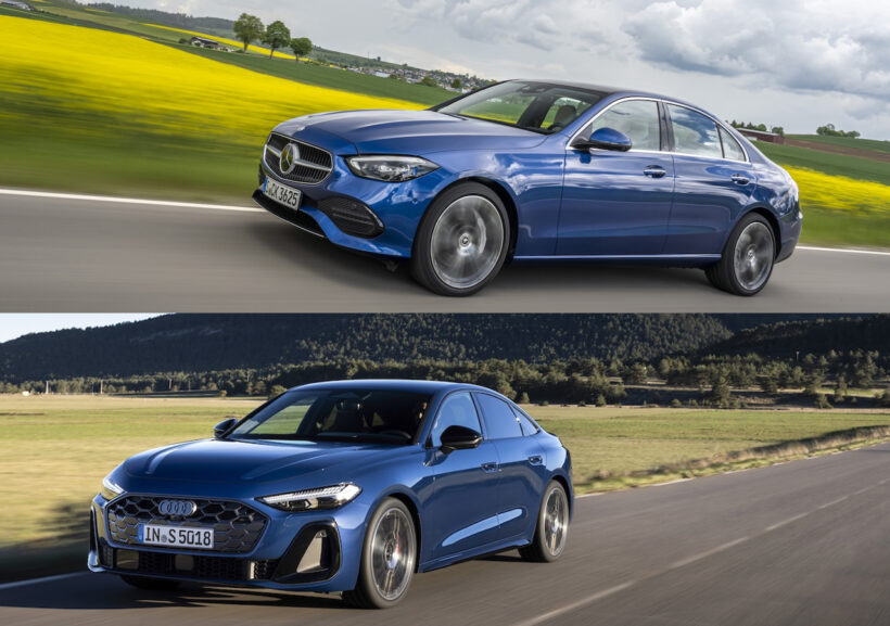 Mercedes-Benz C-Class × Audi A5