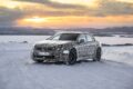 スウェーデン・アルイェプローグで行われた、フル電動新型セダン「BMW i3」の寒冷地テスト。