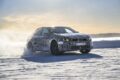 スウェーデン・アルイェプローグで行われた、フル電動新型セダン「BMW i3」の寒冷地テスト。