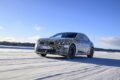 スウェーデン・アルイェプローグで行われた、フル電動新型セダン「BMW i3」の寒冷地テスト。