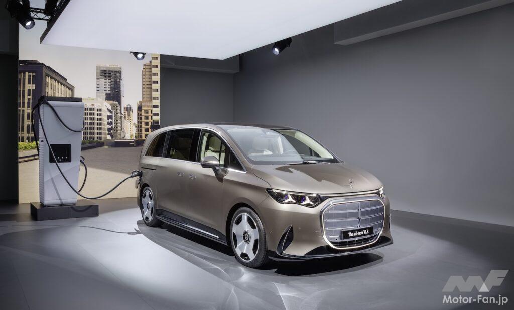 フル電動MPV「メルセデス・ベンツ VLE」のエクステリア。