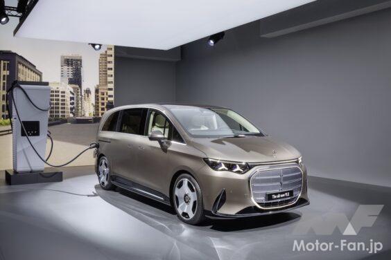 フル電動MPV「メルセデス・ベンツ VLE」のエクステリア。
