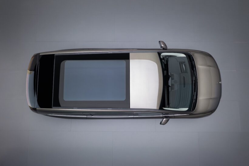フル電動MPV「メルセデス・ベンツ VLE」のエクステリア。