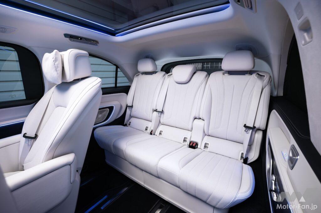 フル電動MPV「メルセデス・ベンツ VLE」のインテリア。