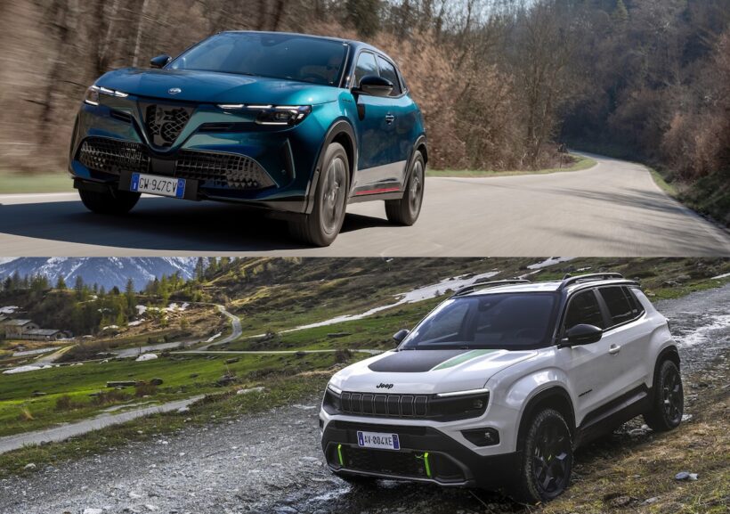 Jeep Avenger 4xe Hybrid × Alfa Romeo Ibrida