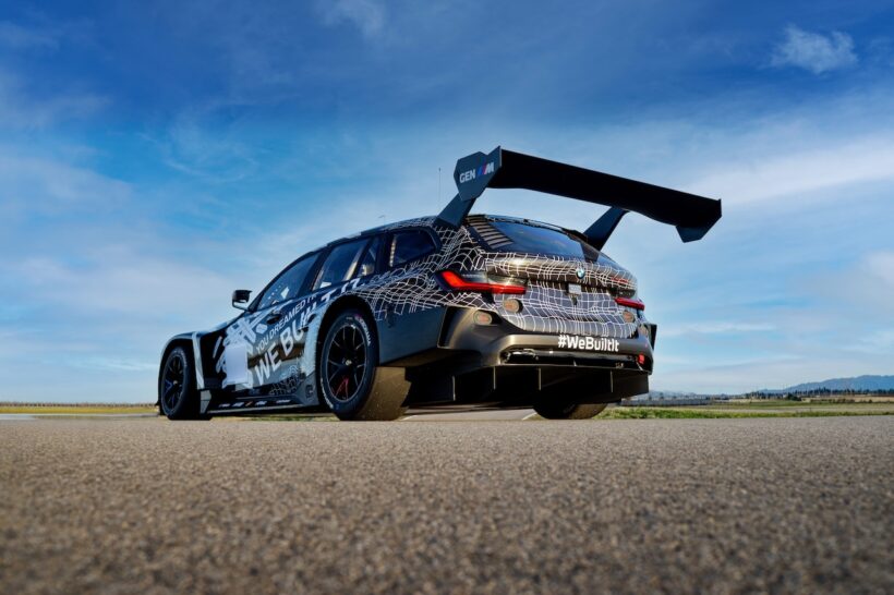 「BMW M3 ツーリング 24H」のエクステリア。