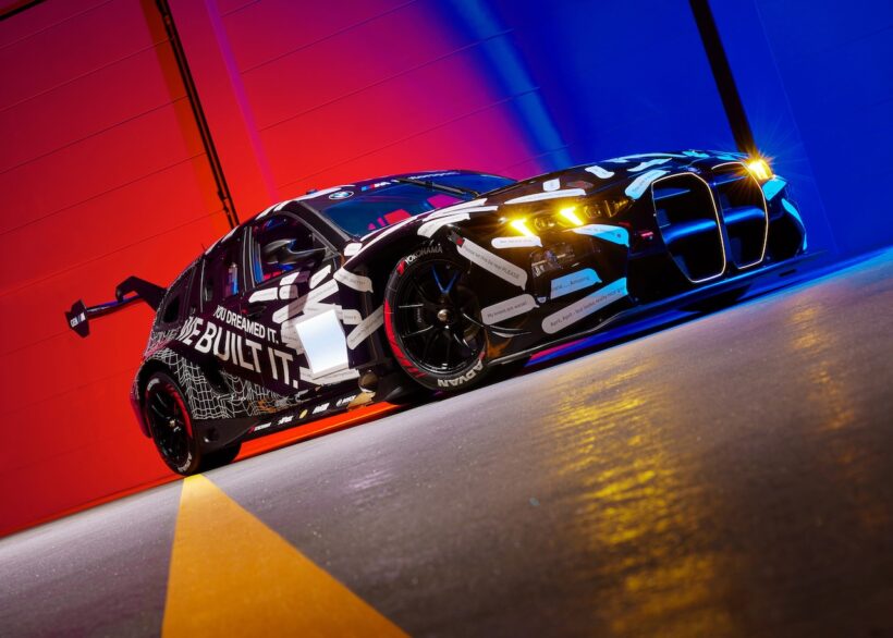 「BMW M3 ツーリング 24H」のエクステリア。