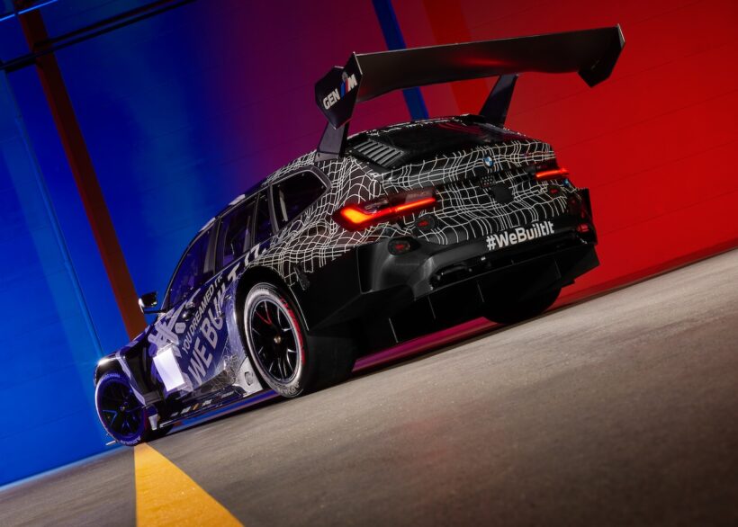 「BMW M3 ツーリング 24H」のエクステリア。