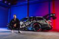 BMW Mワークスドライバーのイェンス・クリングマンと「BMW M3 ツーリング 24H」。