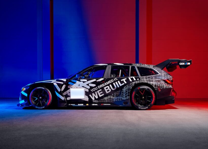 「BMW M3 ツーリング 24H」のエクステリア。