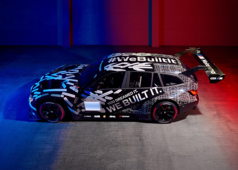 「BMW M3 ツーリング 24H」のエクステリア。