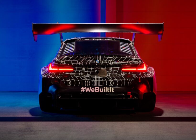 「BMW M3 ツーリング 24H」のエクステリア。